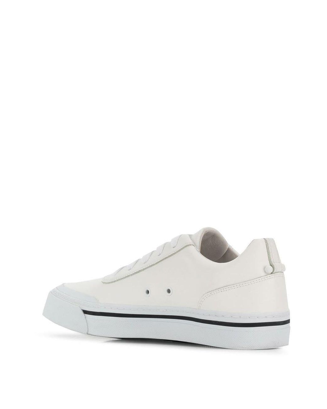 Neil barrett clearance lightning bolt sneakers