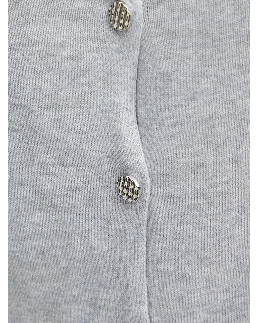 Morgan Natural Button-Back Sweater