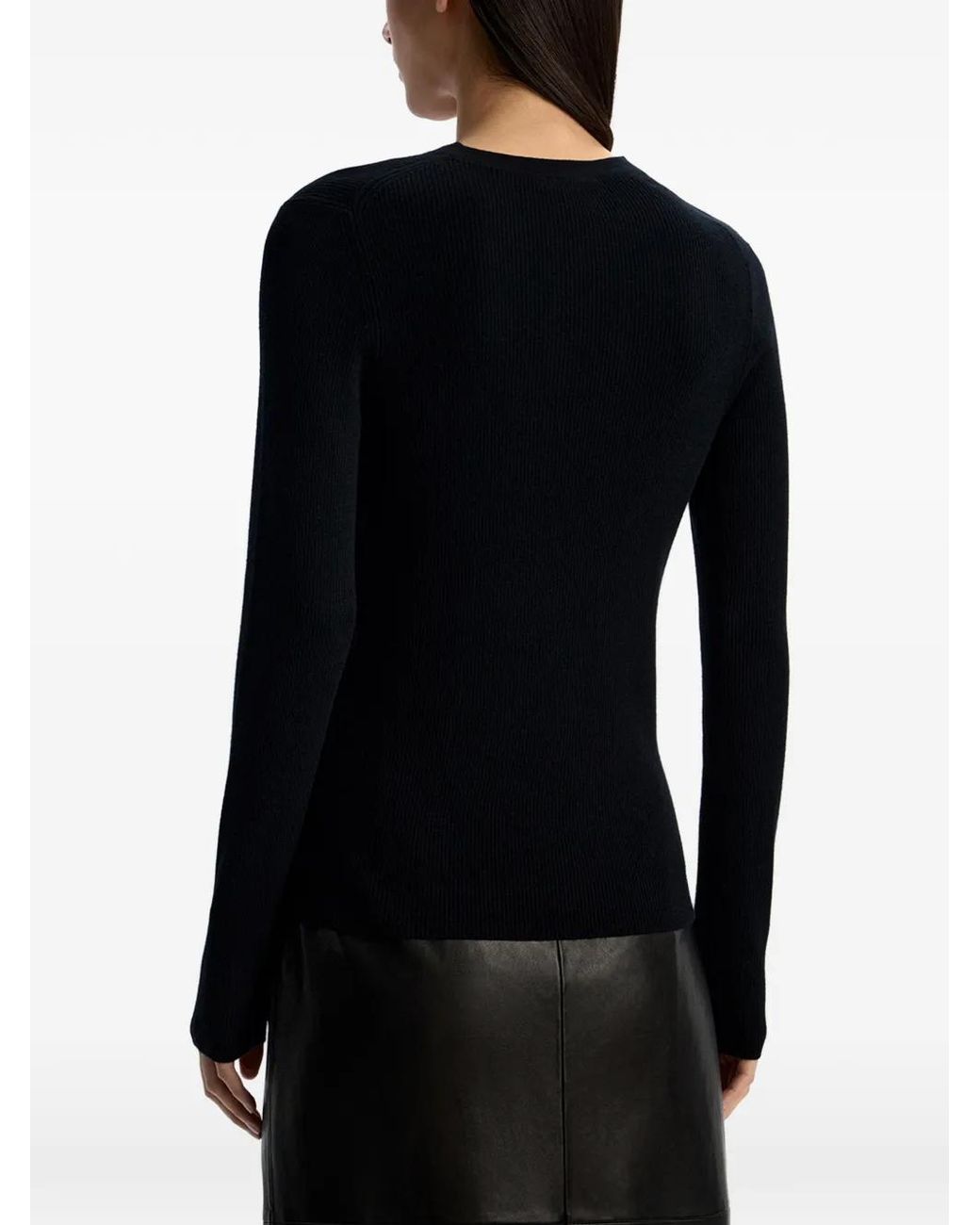 12 STOREEZ Blue Merino Sweater