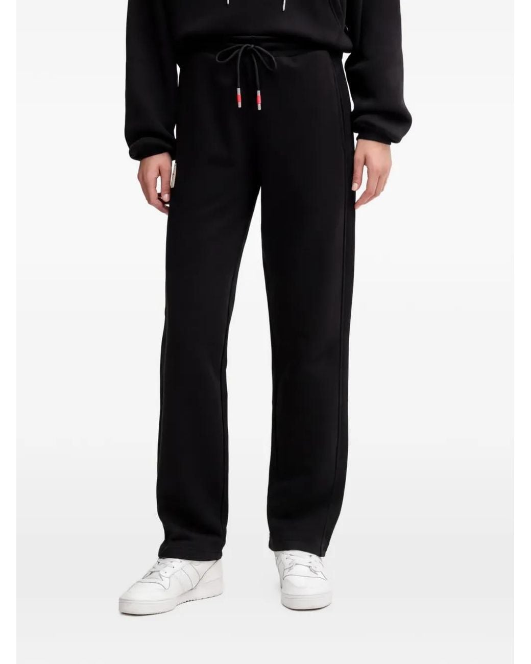 Alpha Industries Black Drawstring Track Pants