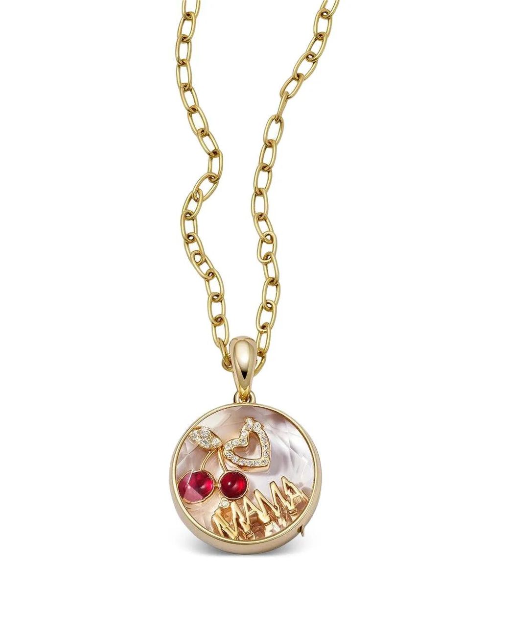 Loquet London Metallic Mama Diamond Charm