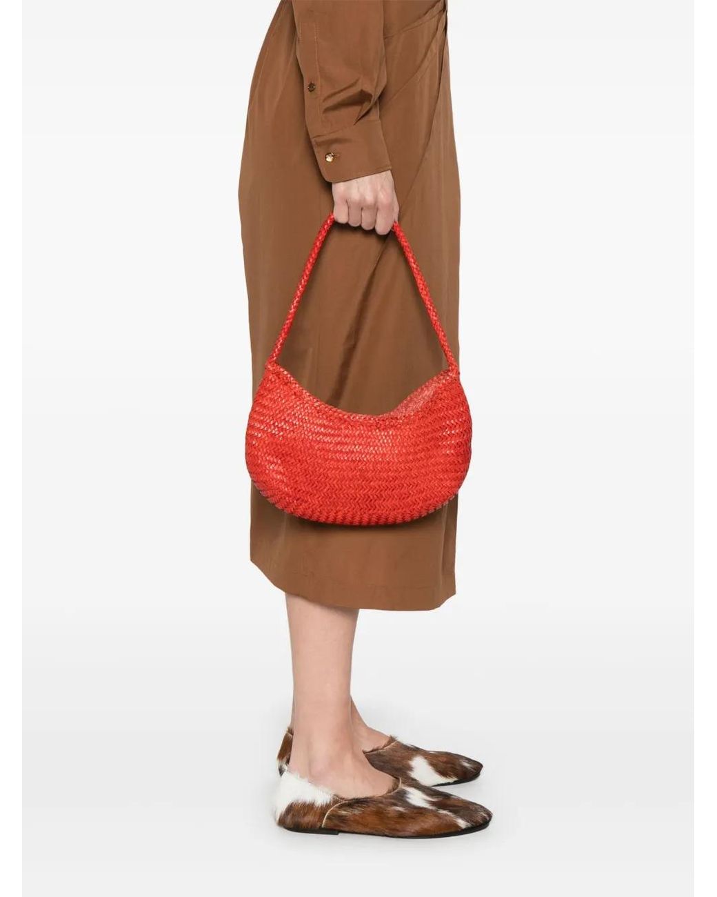 Dragon Diffusion Nova Luna Shoulder Bag in Red | Lyst