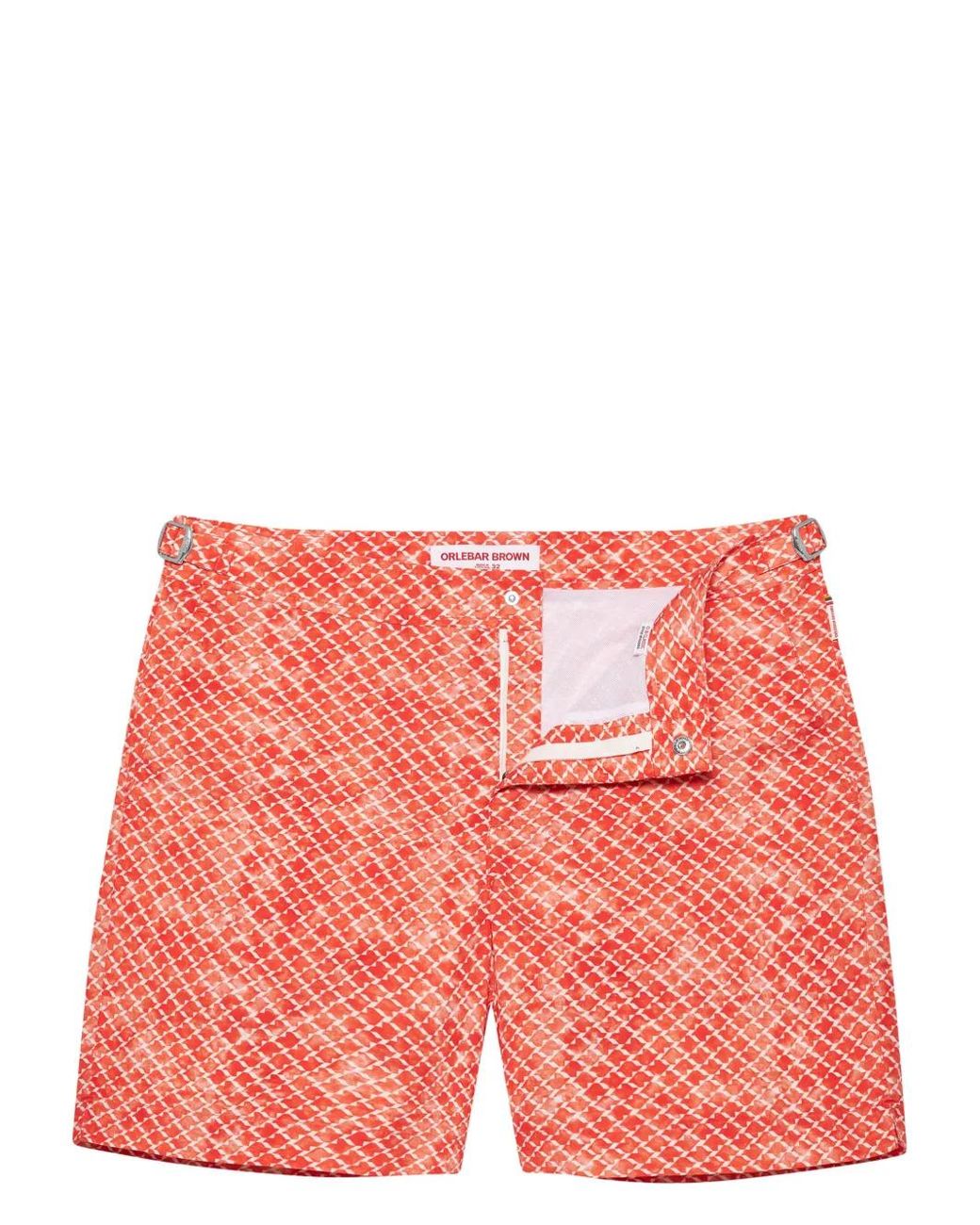 Orlebar Brown Red Bulldog Swim Shorts for men