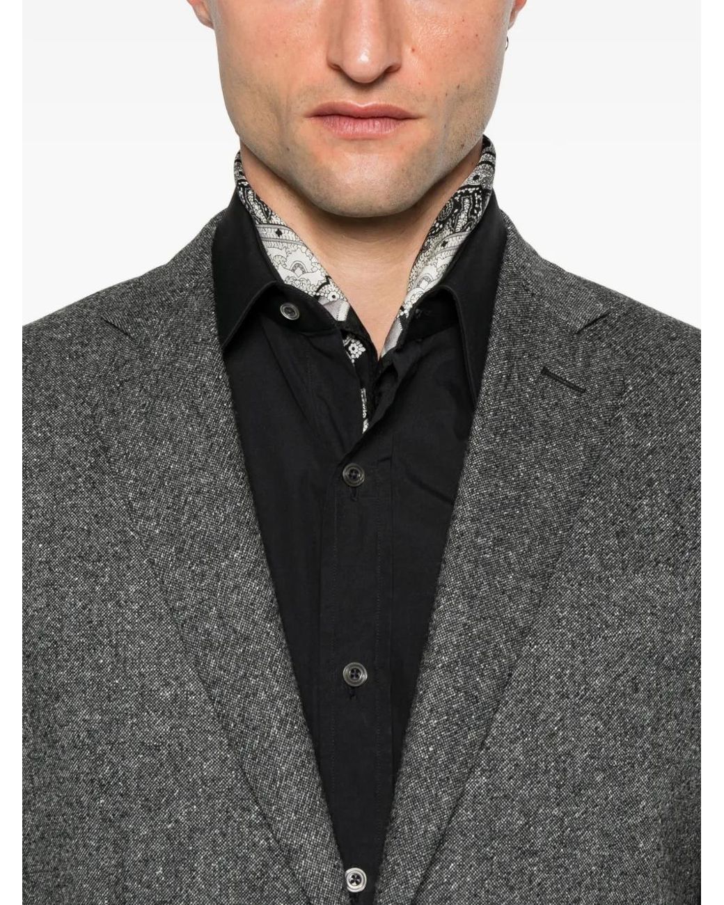 Canali Gray Wool Suit for men