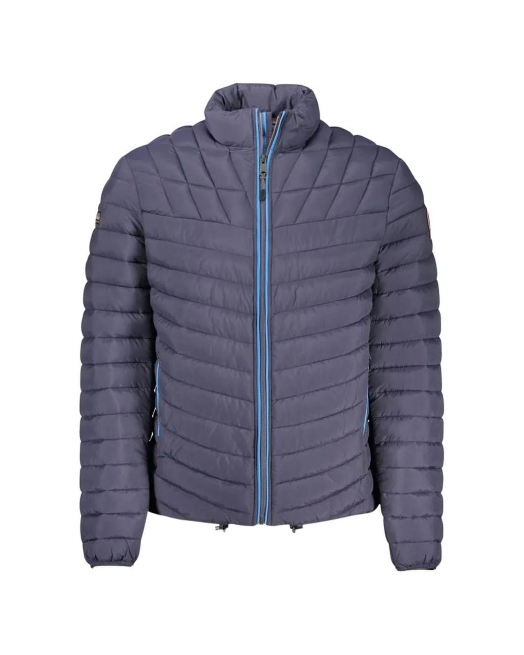 Napapijri Blue Apulia Quilted Jacket for men