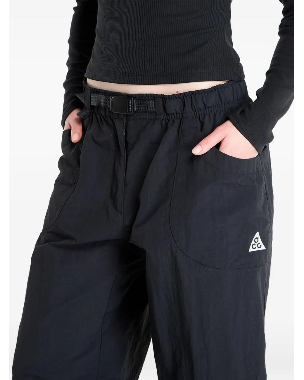 Nike Blue Acg Dolomiti Belted Track Pants