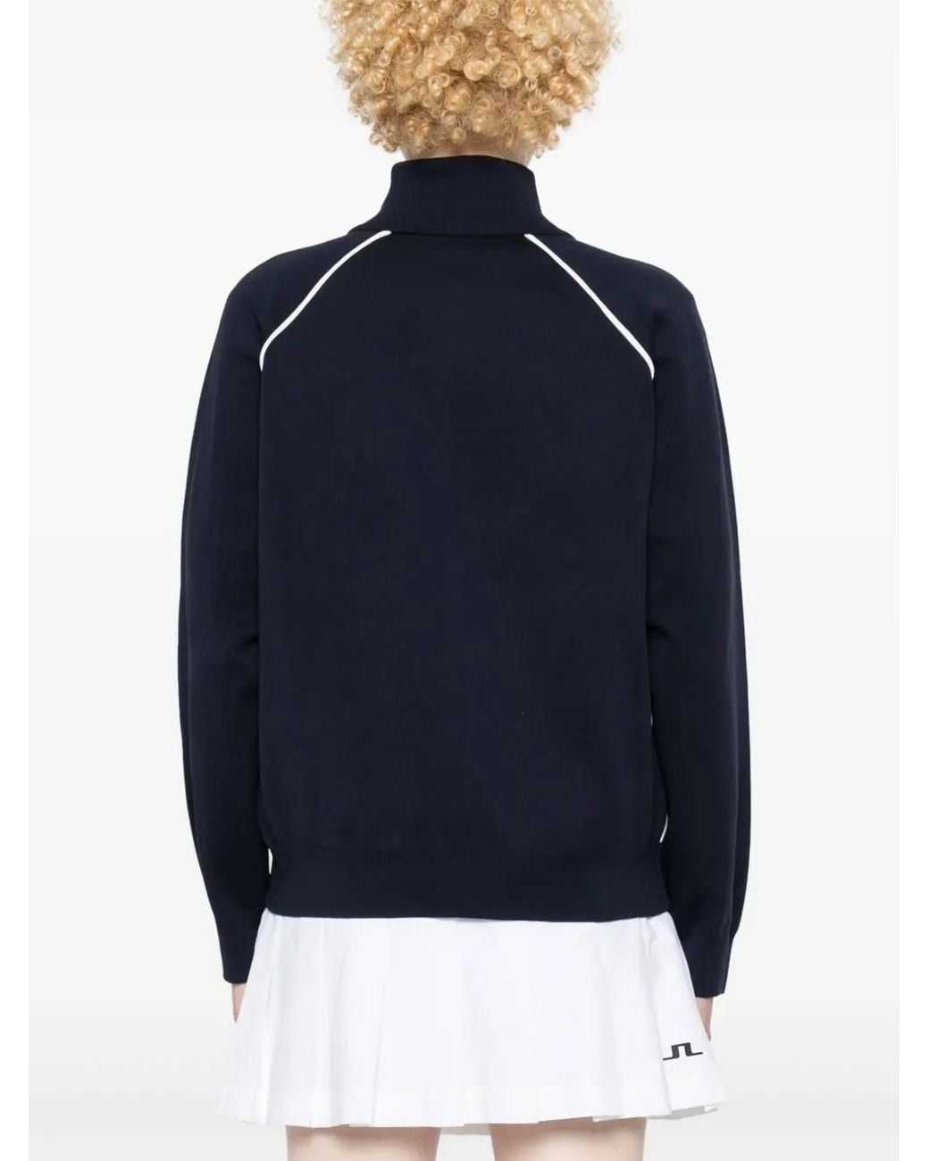 Miu Miu Blue Nylon Fleece Cardigan