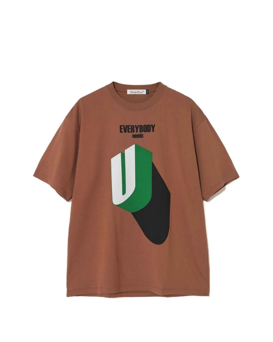 Undercover Brown Printed T-Shirt for men