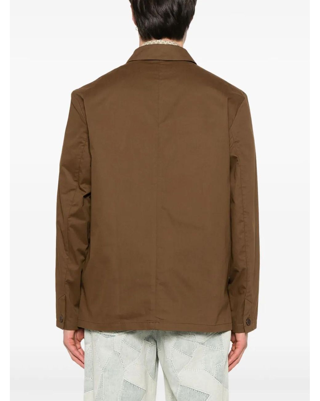 A.P.C. Brown Cotton Jacket for men