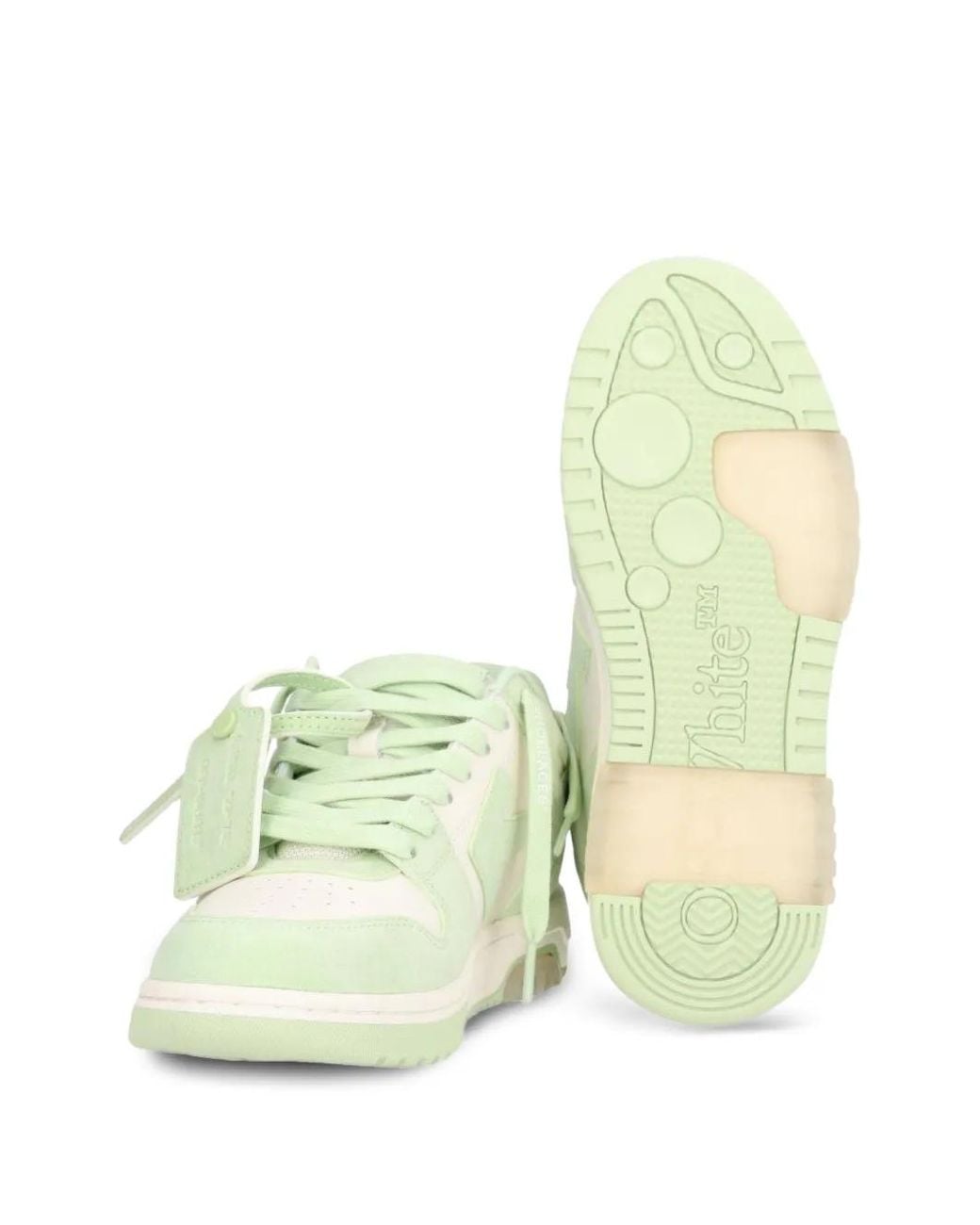 Off-White c/o Virgil Abloh Green Out Of Office Sneakers