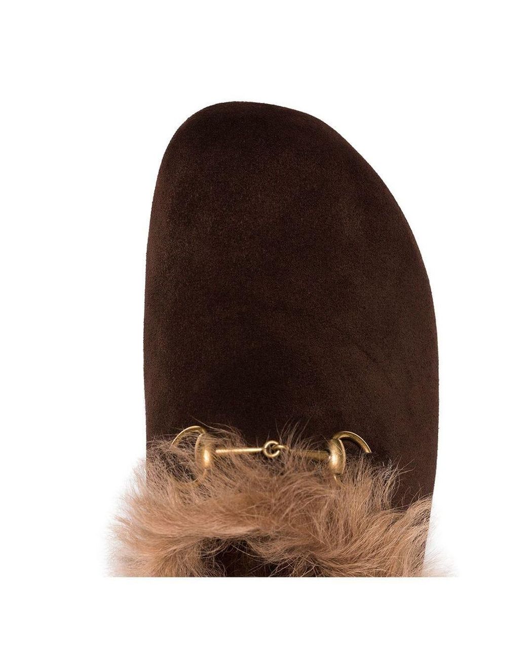 gucci fur lined clogs