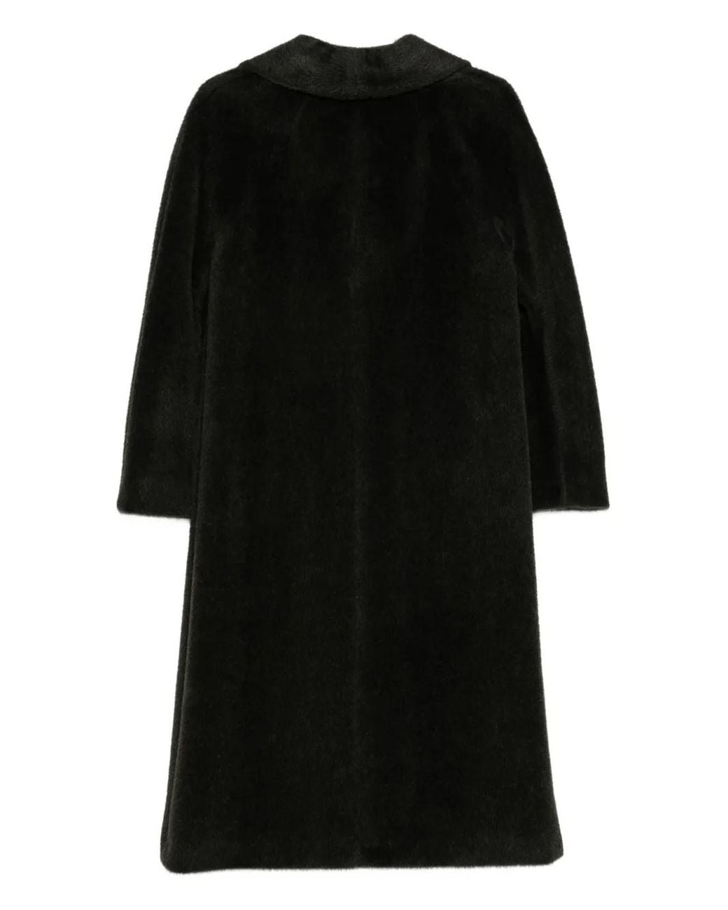 Max Mara Black Double-Breasted Coat