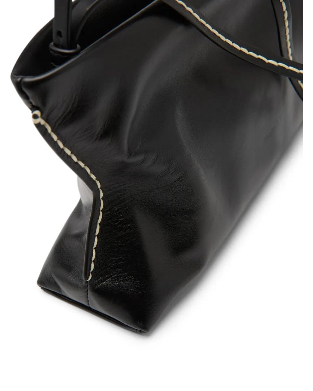 Marsèll Black Dipi Stitched Clutch Bag