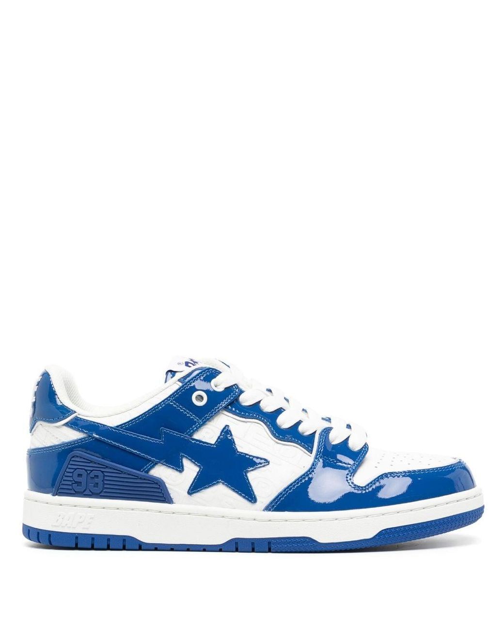 A Bathing Ape Sk8 Sta 5 Sneakers in Blue for Men | Lyst