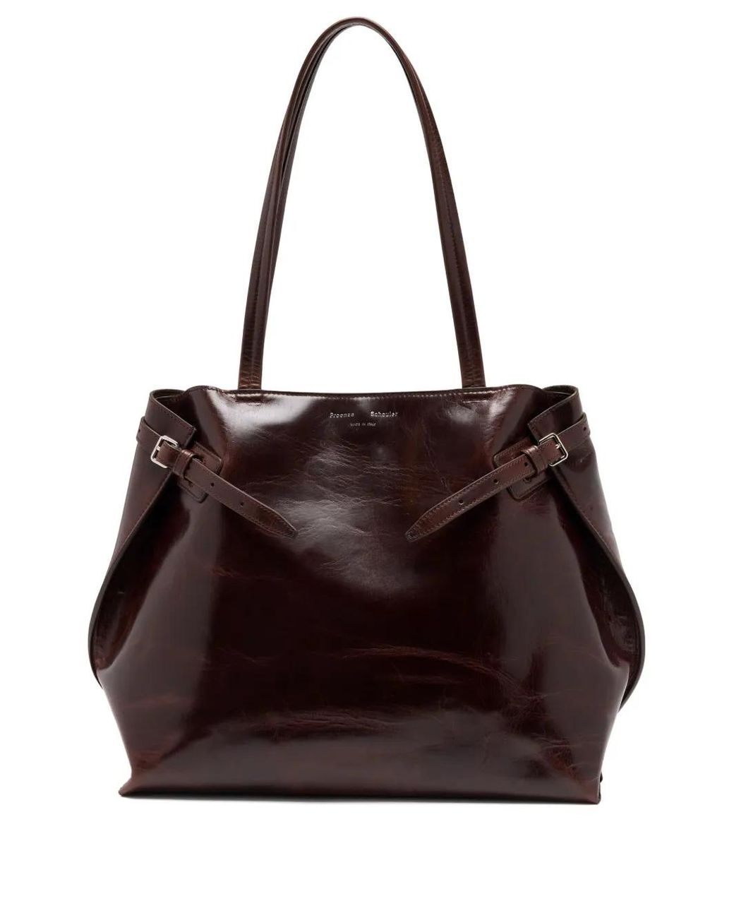 Proenza Schouler Brown Days Leather Tote Bag