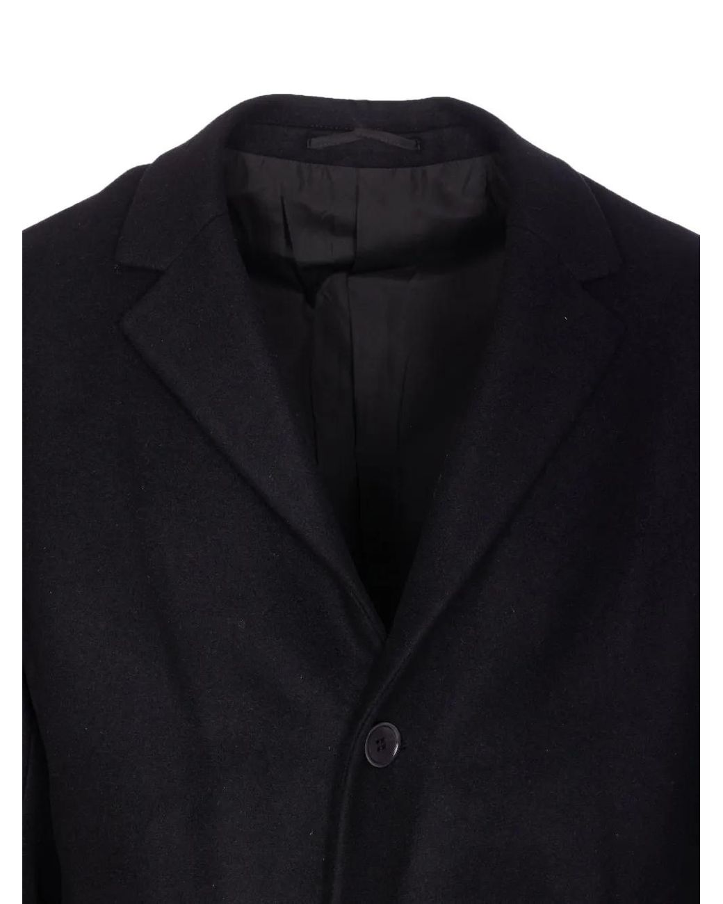 NN07 Blue Austin Button-Closure Coat for men