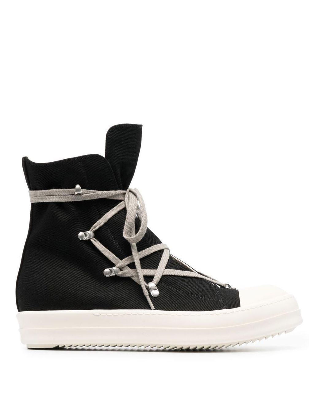 Rick Owens DRKSHDW Hexagon High-top Sneakers in Black for Men | Lyst