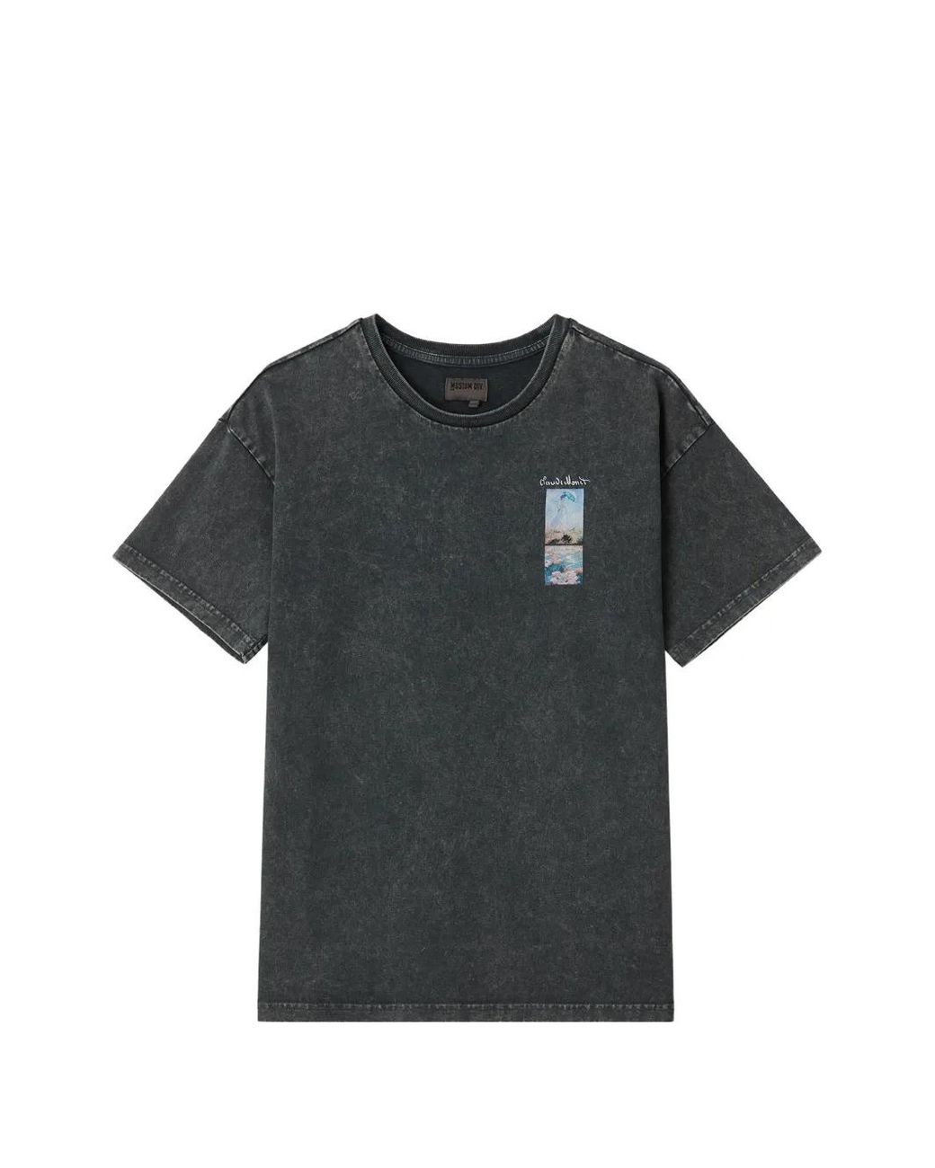 Musium Div. Black Print T-Shirt