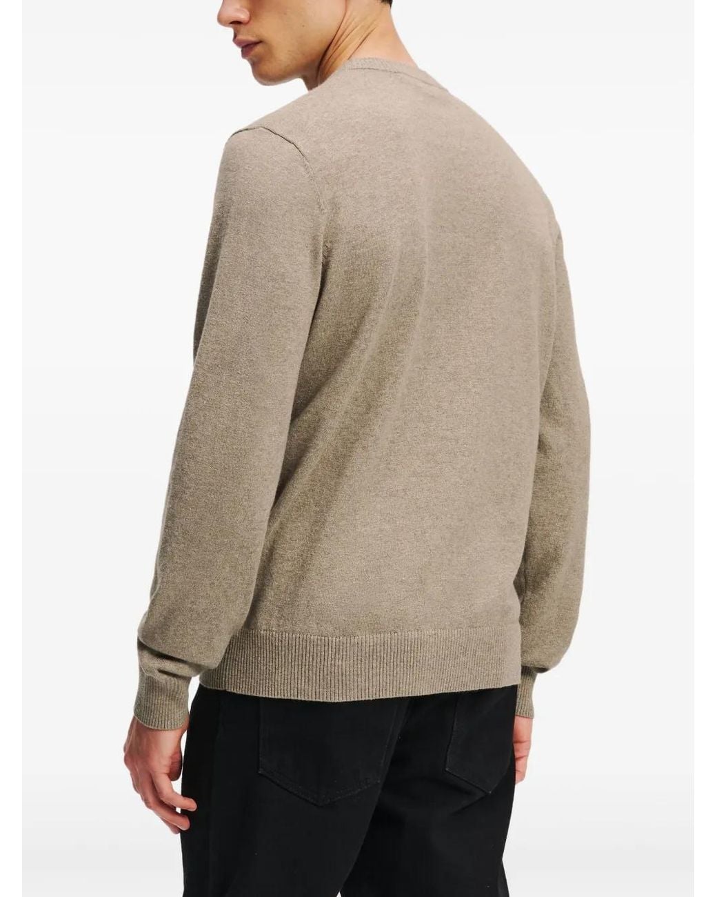 Karl Lagerfeld Brown Kameo Jumper for men
