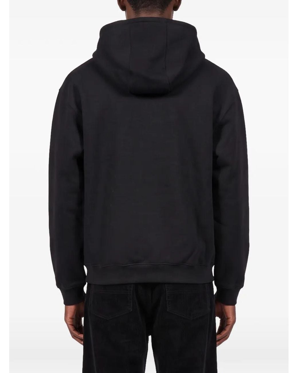 Carhartt Black Hooded Ebbert Sweat Jacket for men