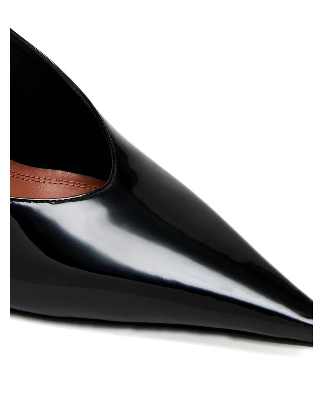 AMINA MUADDI Black Anok Leather Pumps