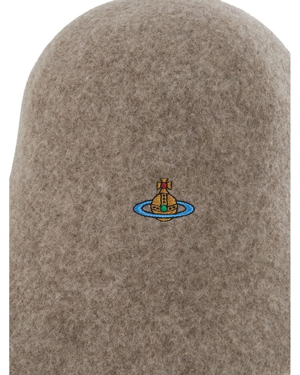 Vivienne Westwood Natural Basque Cloche Hat for men