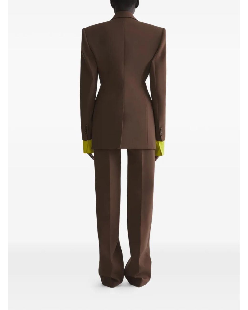 Mugler Green Masculine Blazer