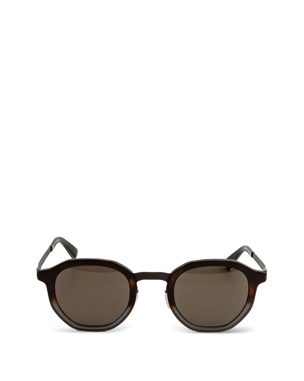Mykita Brown Sawyer Round-Frame Sunglasses