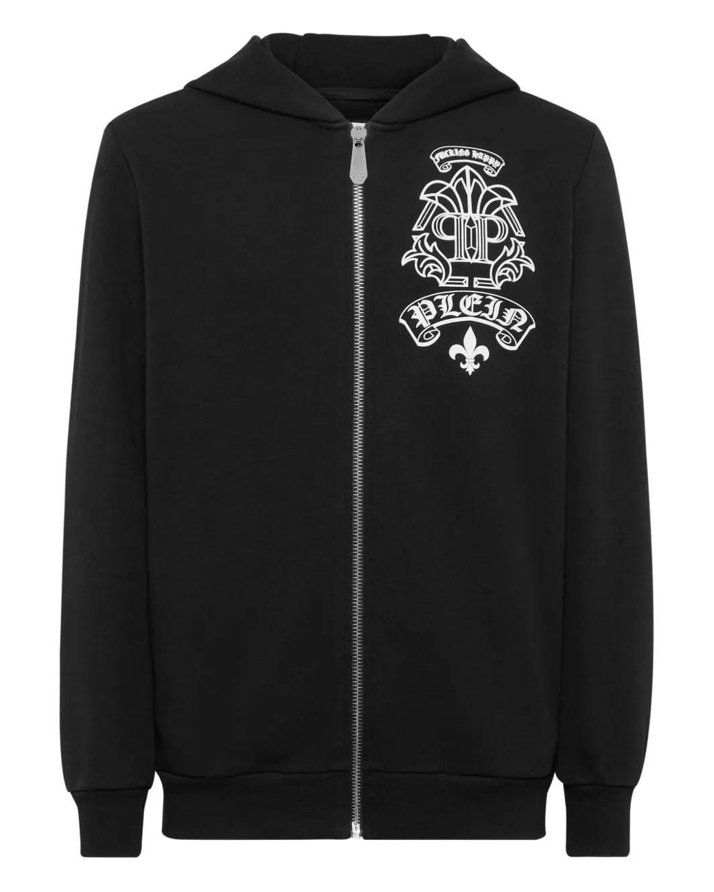 Philipp Plein Trainingsjack Met Logo in het Black voor heren
