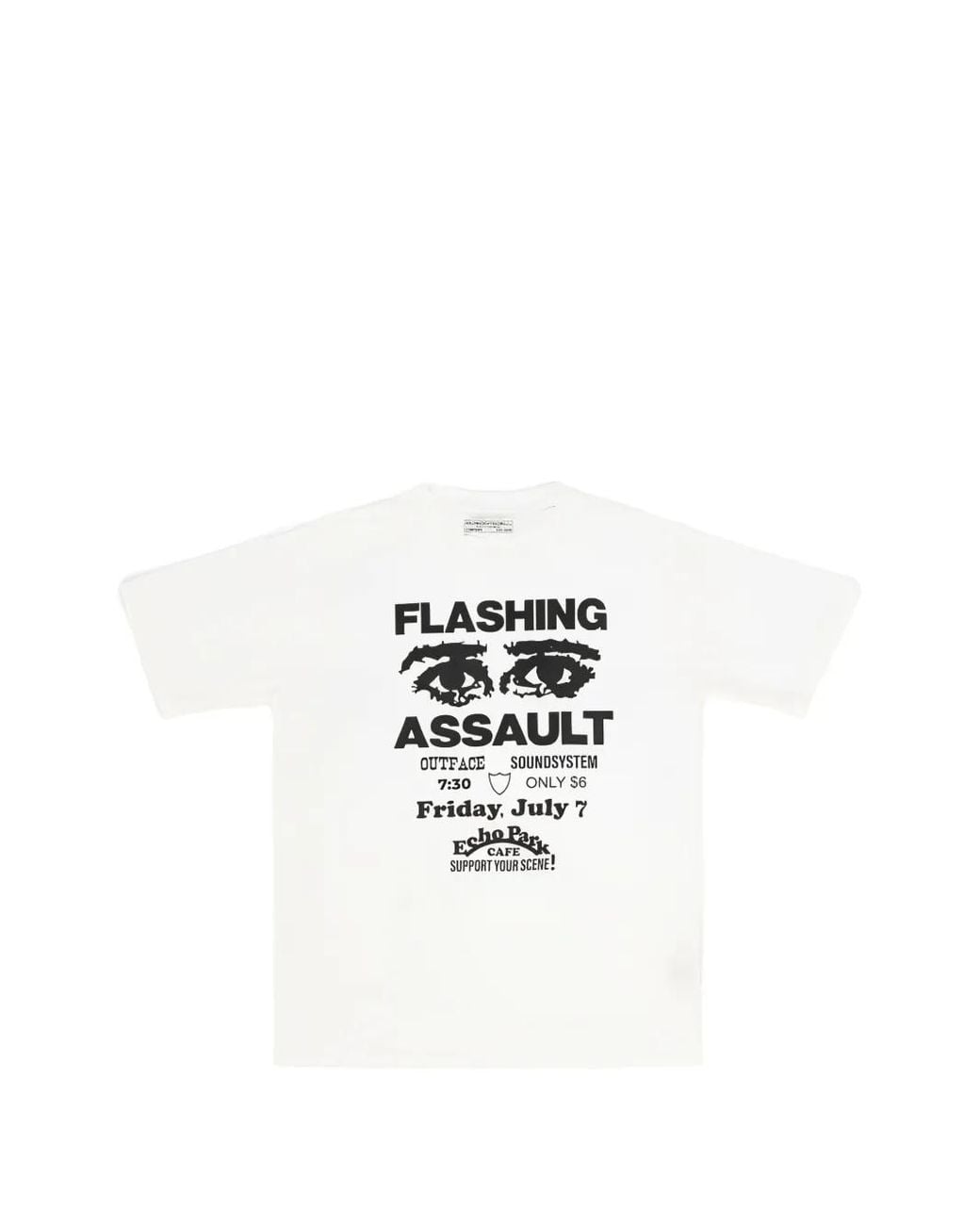 HTC White Printed Cotton T-Shirt for men