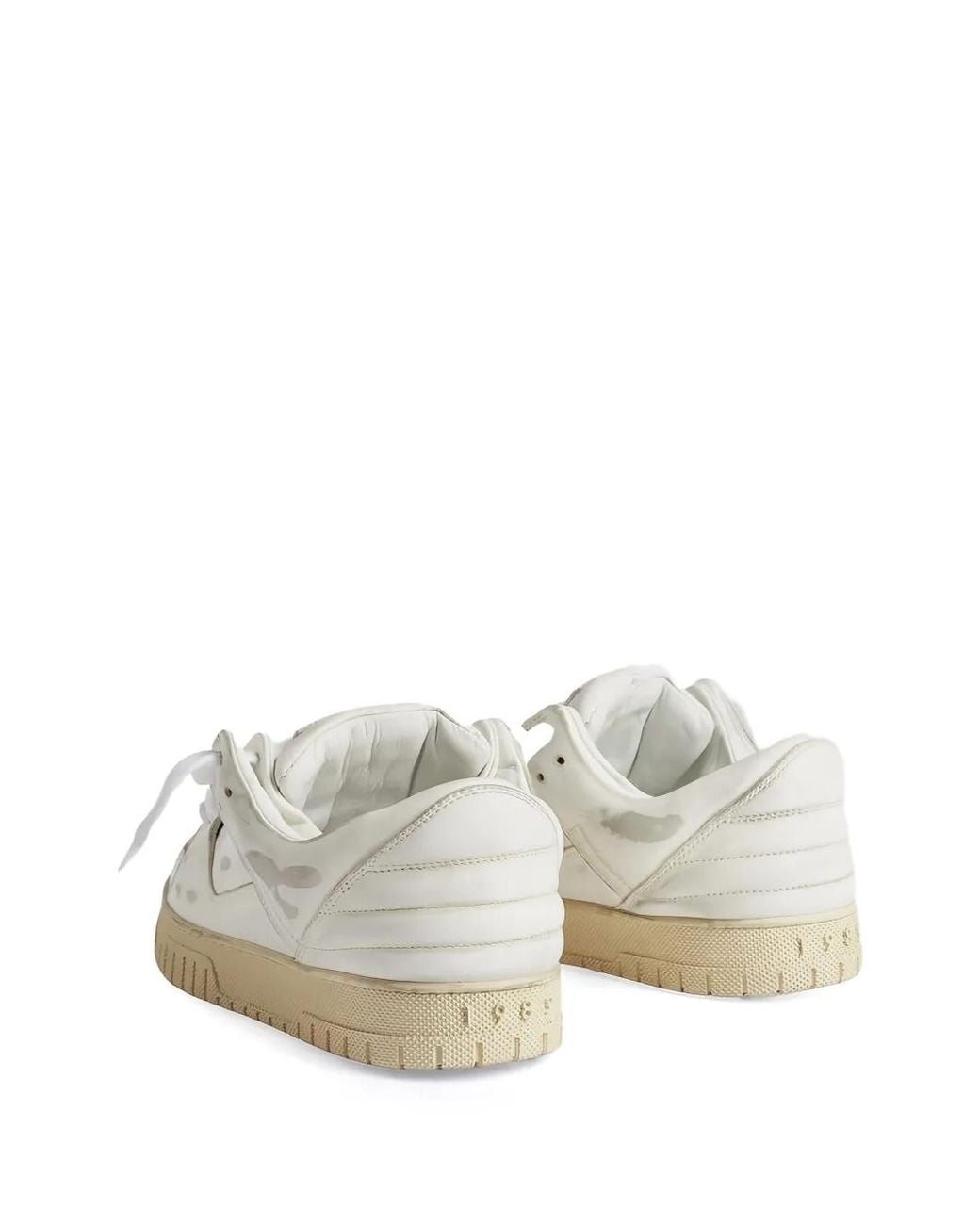 1989 STUDIO White Nubuck Leather Sneakers for men