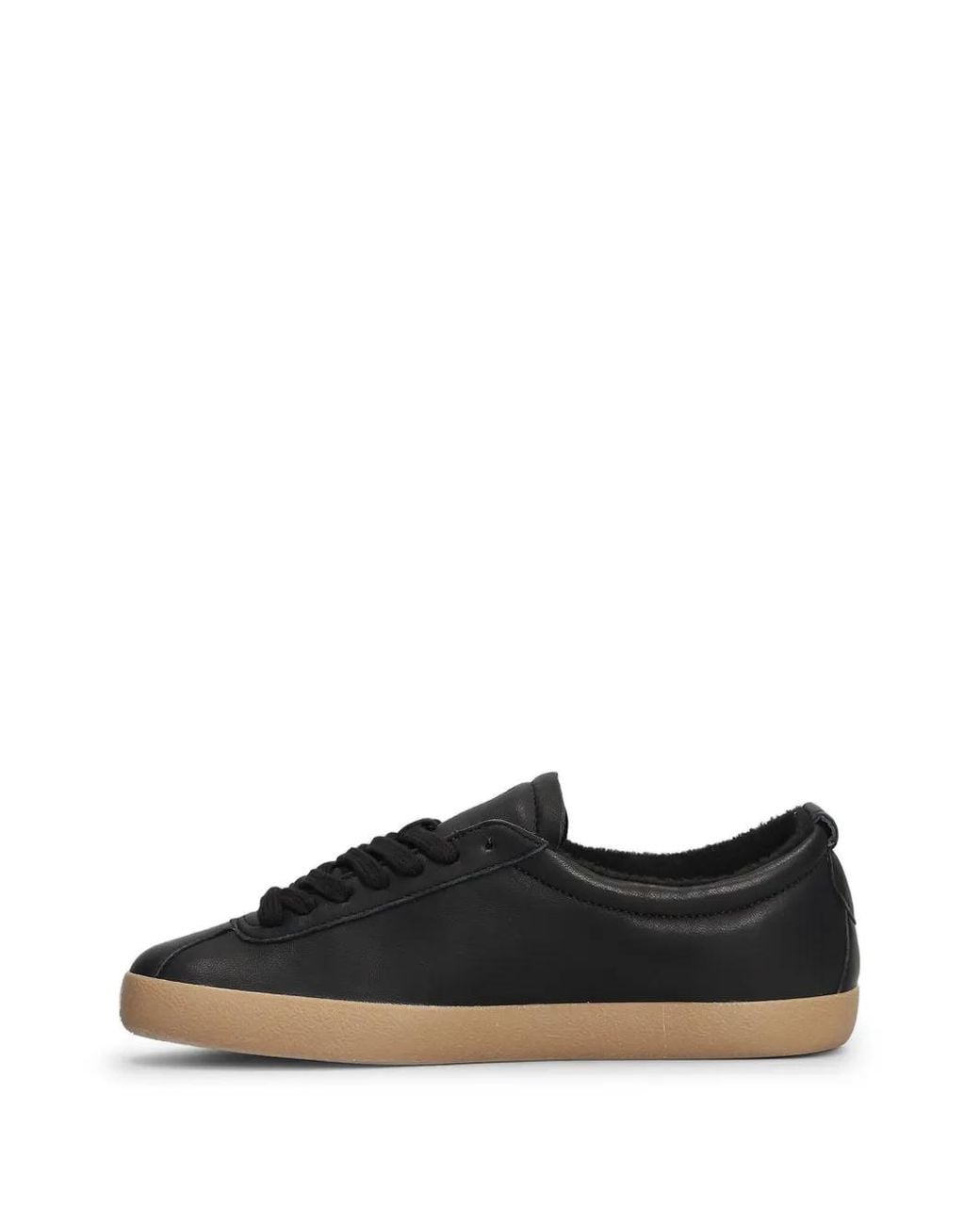 Date Black Prima Contrast-Stripe Sneakers for men