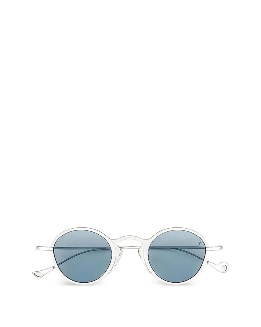 Eyepetizer Blue Ribeira Round-Frame Sunglasses