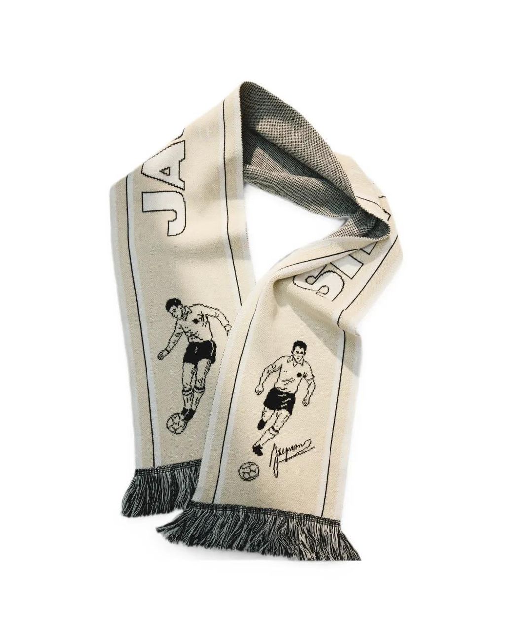 Jacquemus White The Supporter Scarf