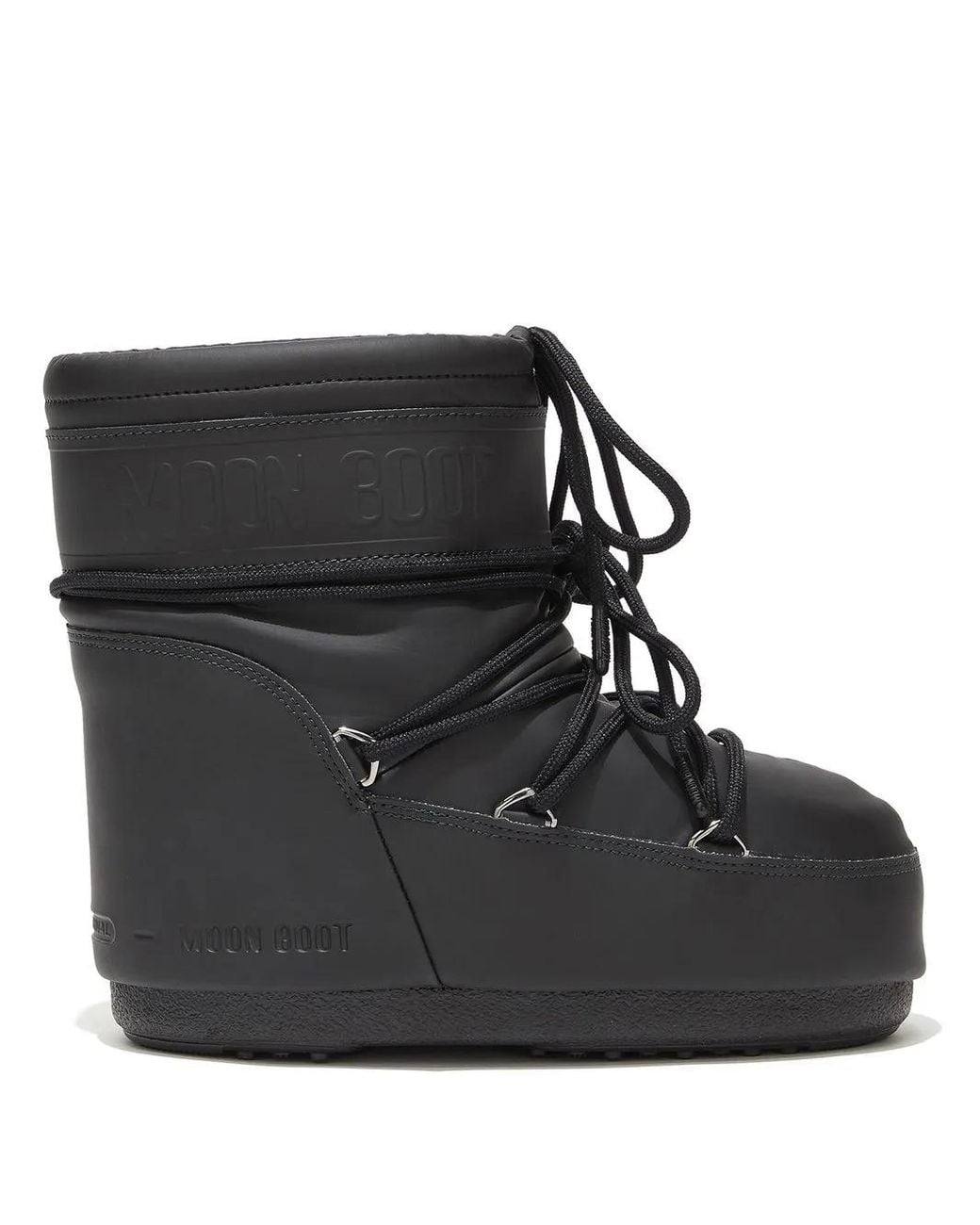 Moon Boot Black Icon Glance Snow Boots