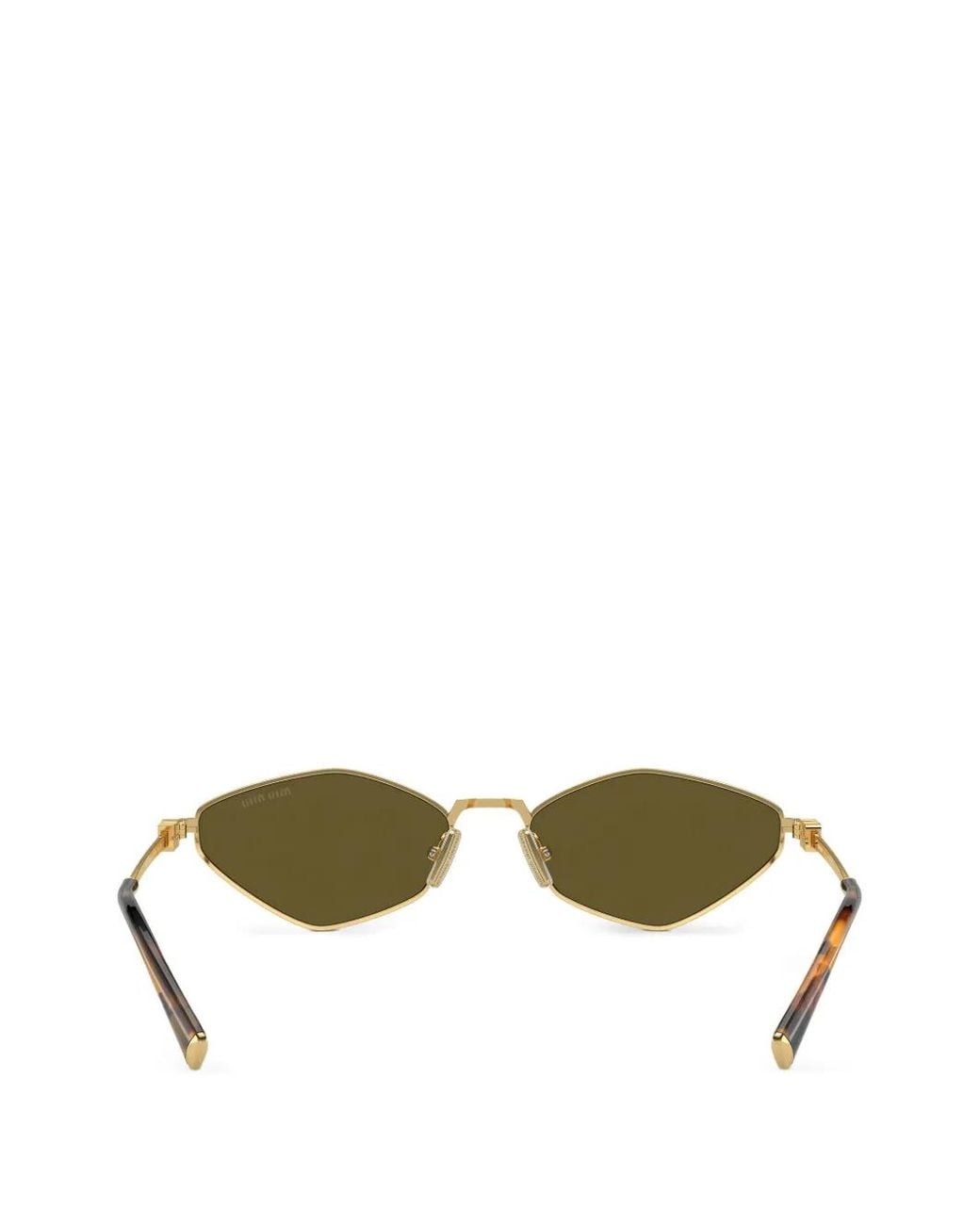 Miu Miu Multicolor Geometric Frame Regard Sunglasses