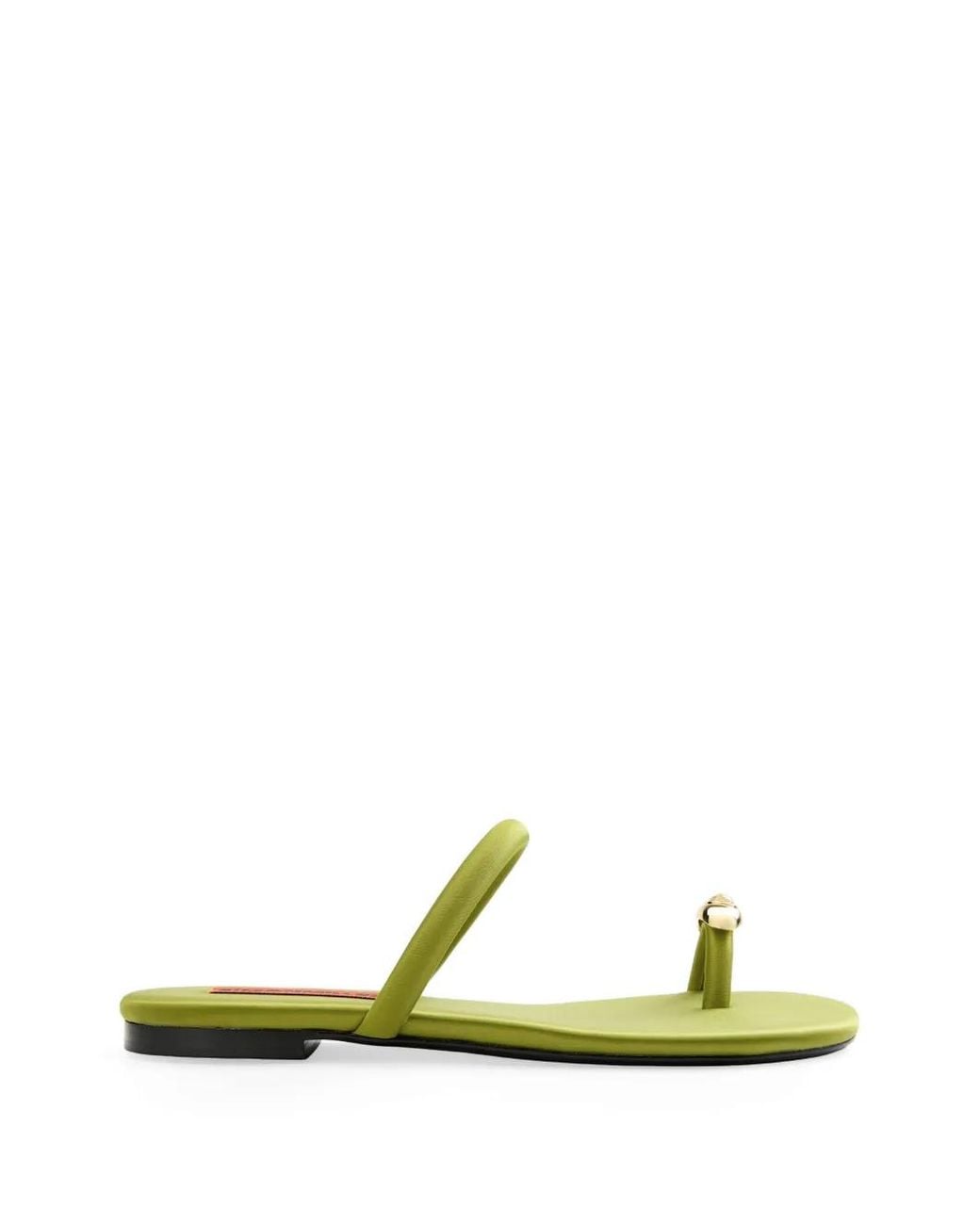 Simon Miller Green Pipe Crystal-Embellished Sandals