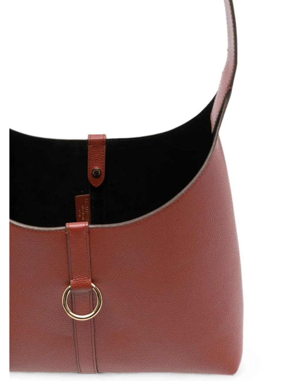 Strathberry Red Kite Bar-Detail Shoulder Bag