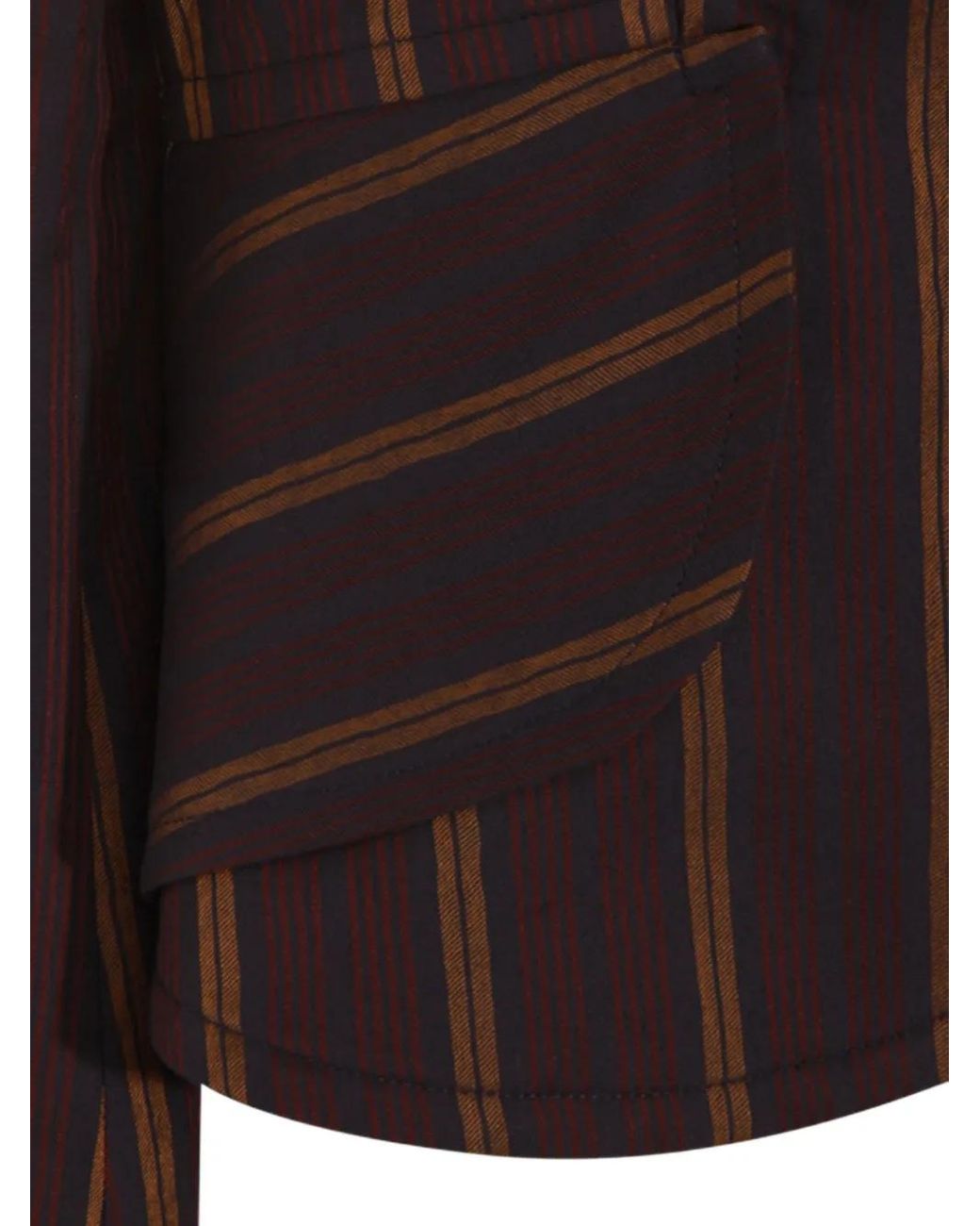 Vivienne Westwood Black Stormy Striped Jacket