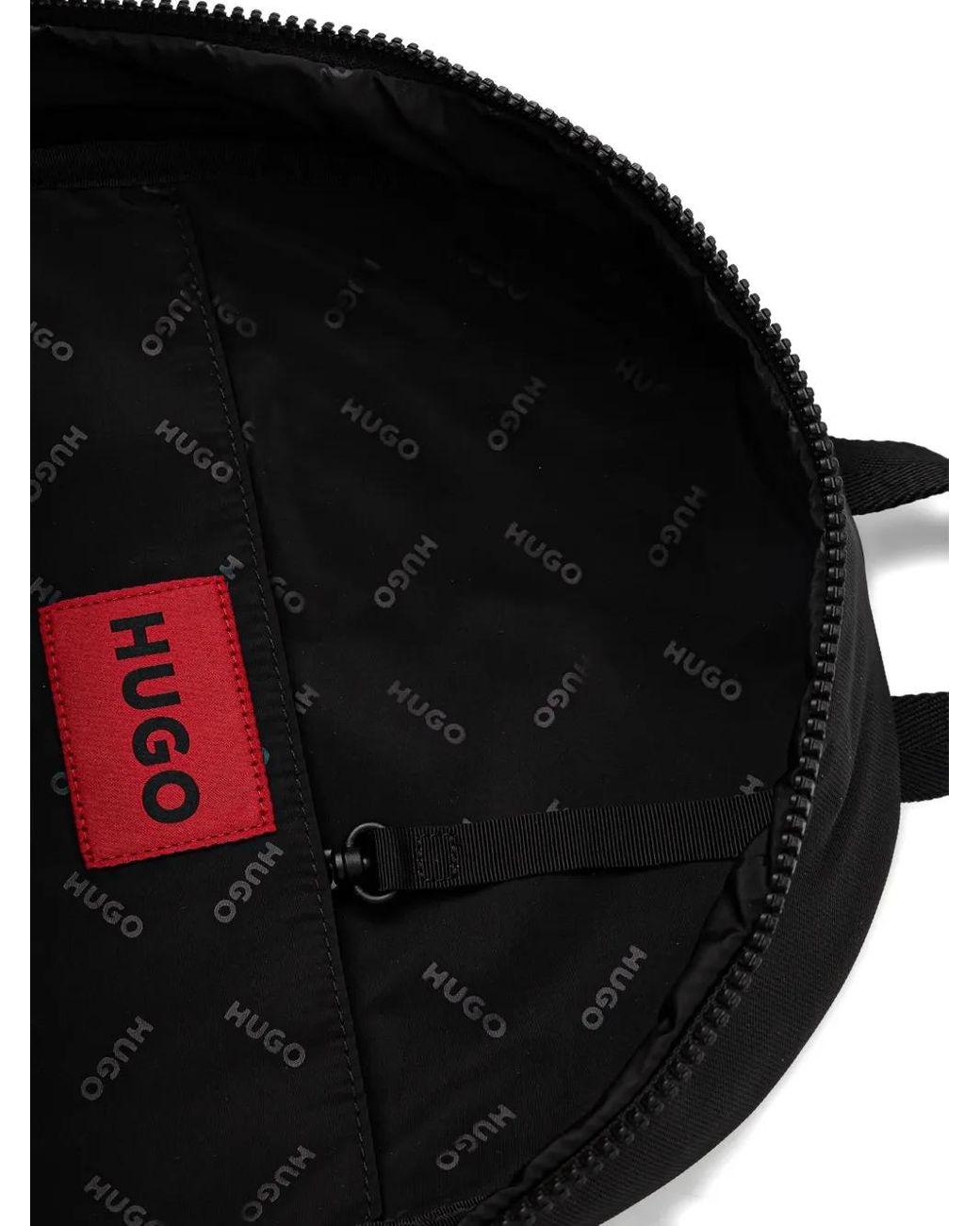 Zaino Con Zip di Boss in Black da Uomo