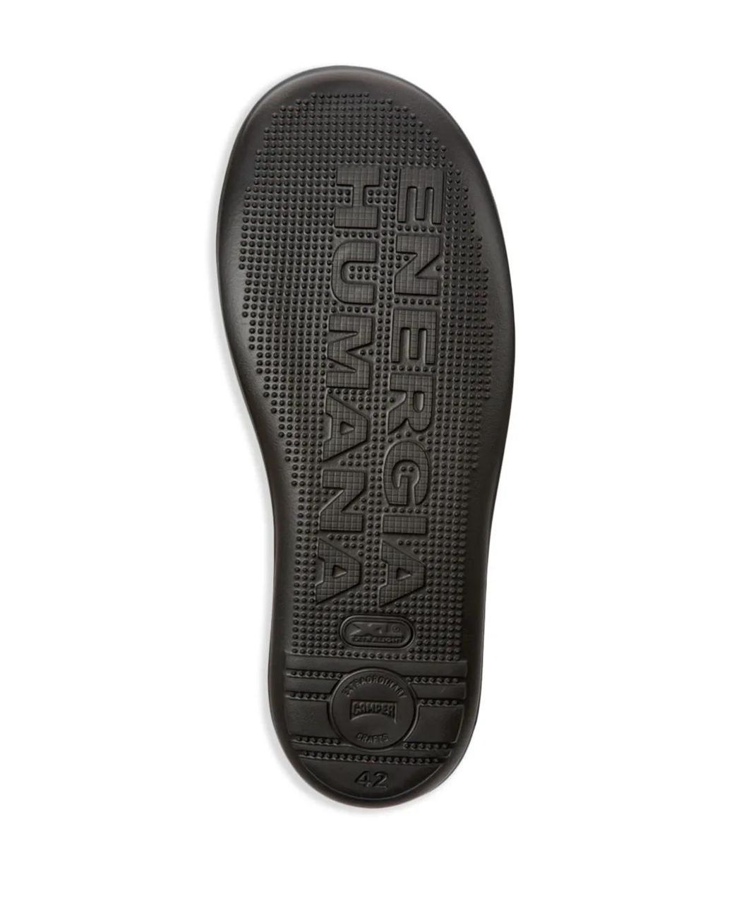 Camper Brown Beetle Lace-Up Leather Boots for men