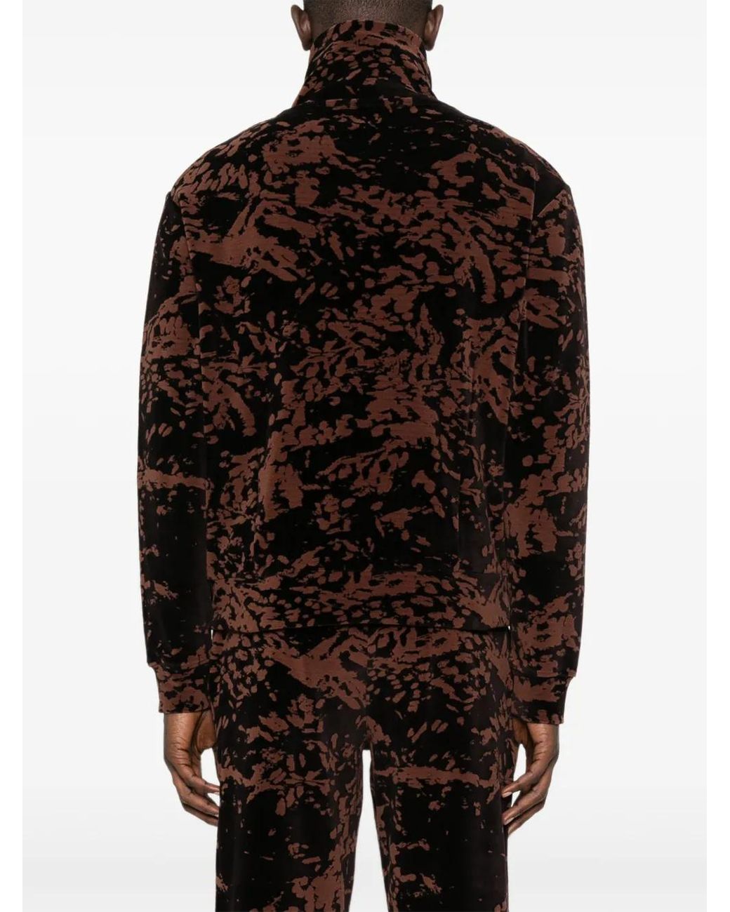 Etudes Studio Black Velour Track Jacket