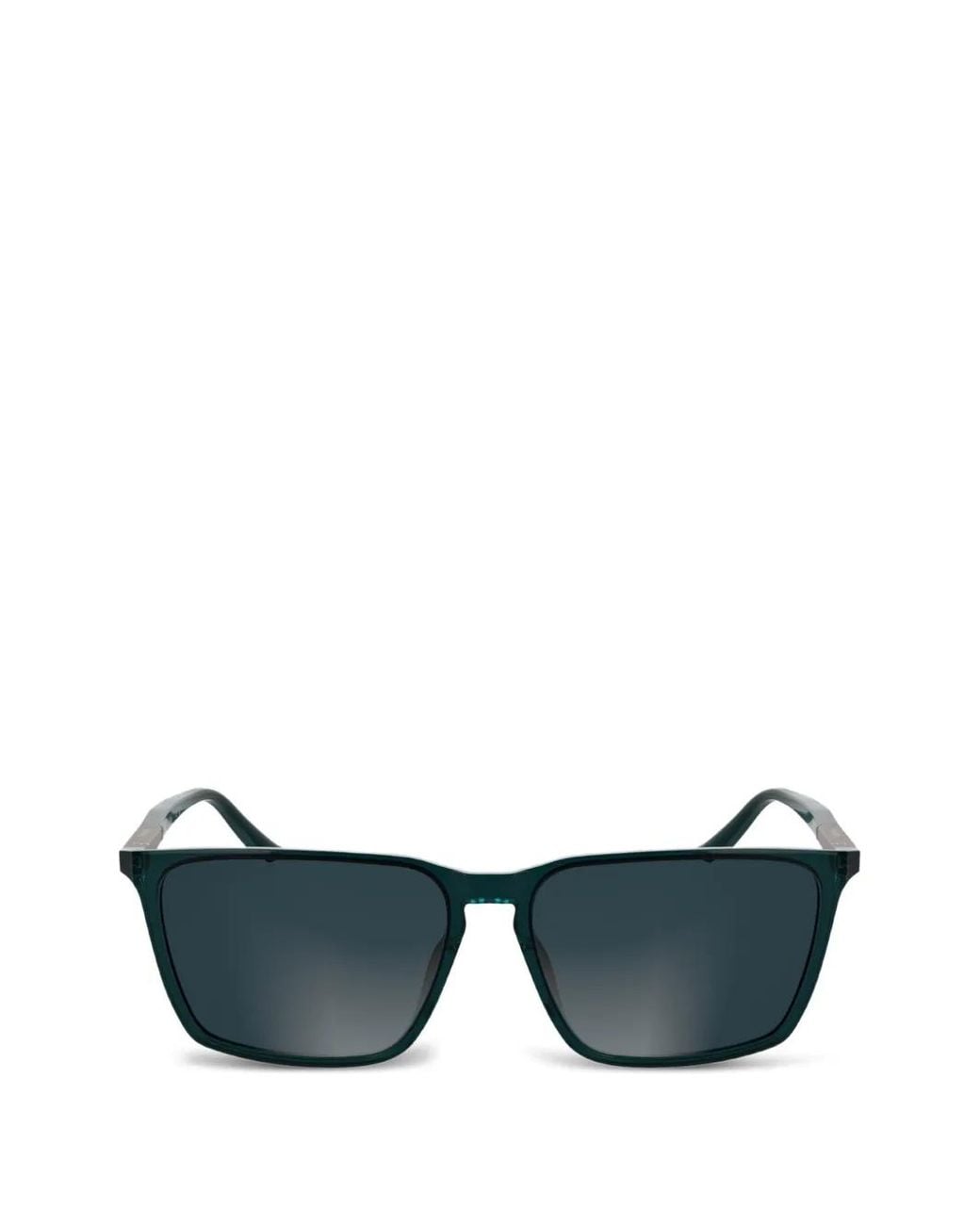 Calvin Klein Blue Square-Frame Sunglasses for men