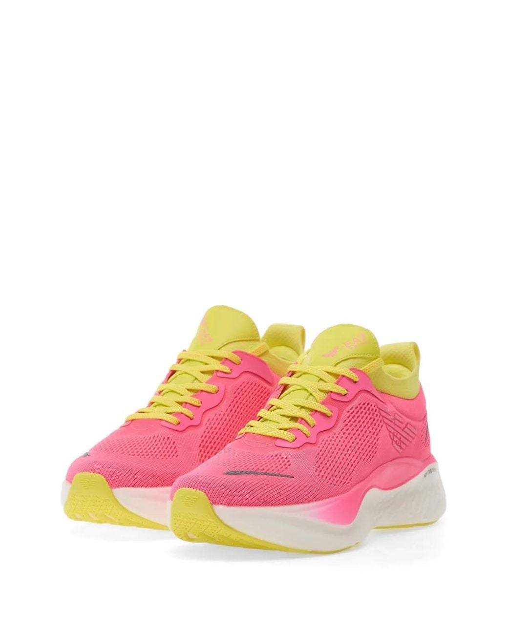EA7 Pink Nitro Wave Sneakers
