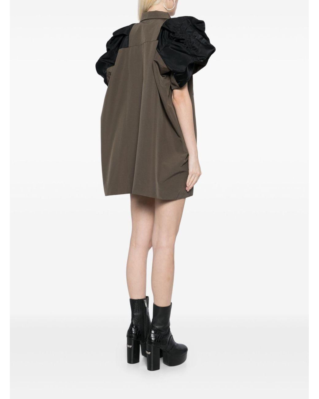 sacai Grosgrain Mix Dress