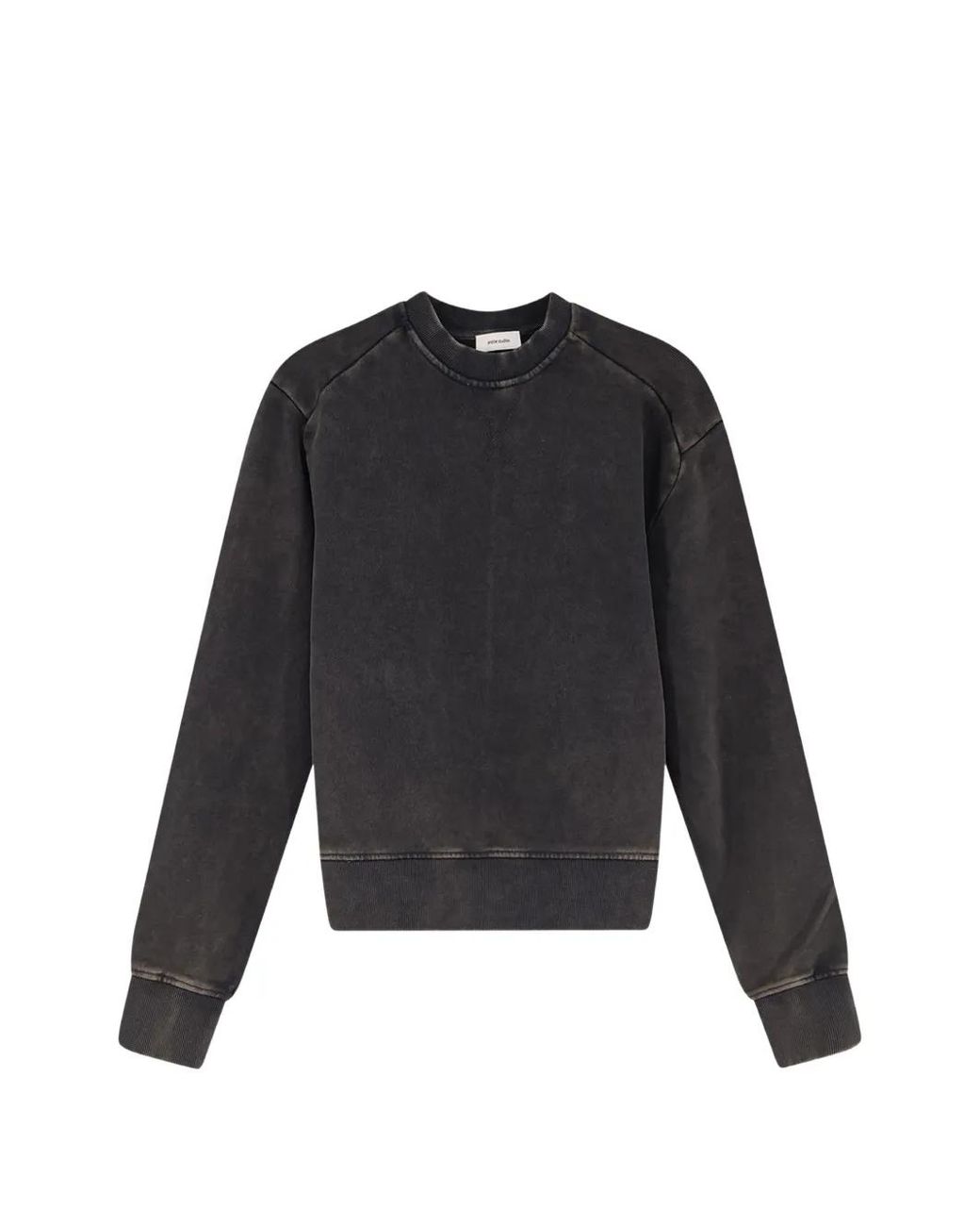 Entire studios Black Long-Sleeve Crew Neck Sweatshirt