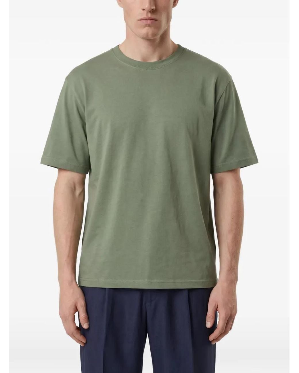 NN07 Green Jett Crew-Neck T-Shirt for men