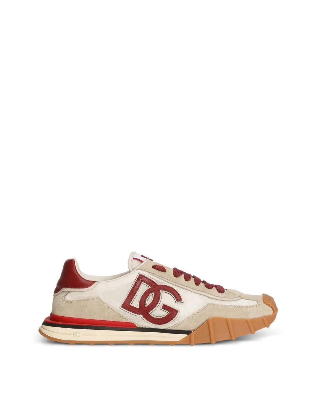 Dolce & Gabbana Pink Athletic Fabric Sneakers for men
