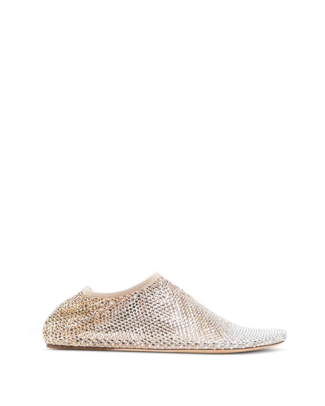 Christopher Esber White Embellished Slip On