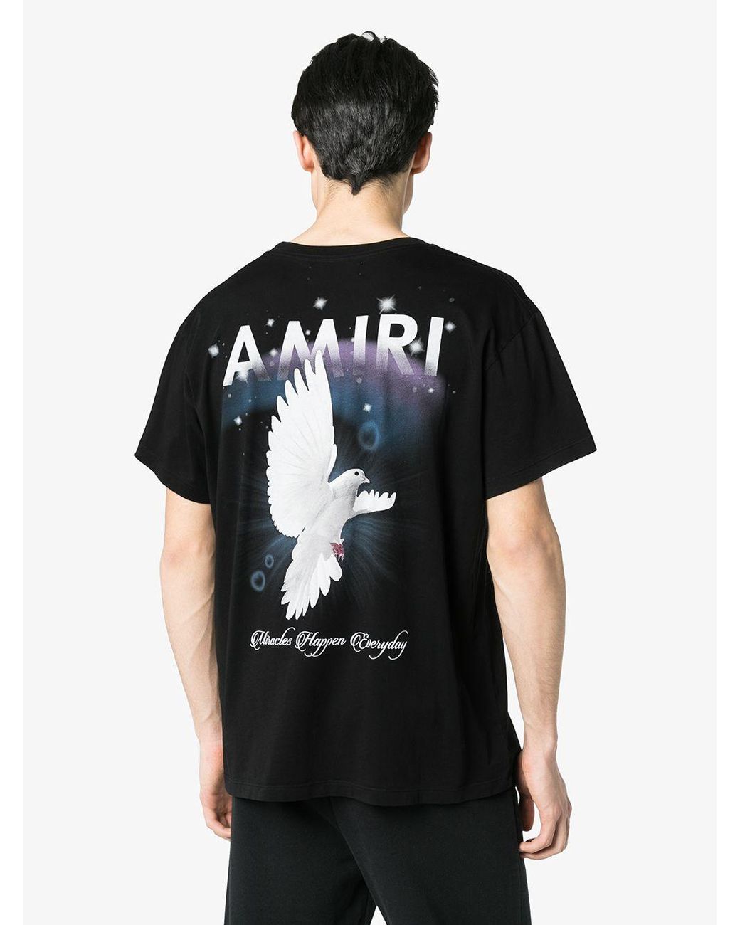 Amiri T-Shirt mit Tauben-Print in Schwarz für Herren | Lyst AT